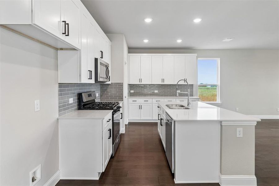Furnished interior view inside a new home in Venetian, Weston (Image 5).