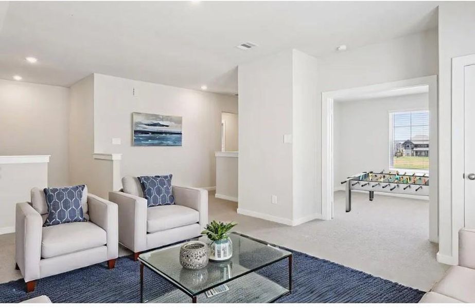 Photo is not of the actual home, but is an inspirational photo of builder’s model home and may depict options, furnishings, and/or decorator features that are not included