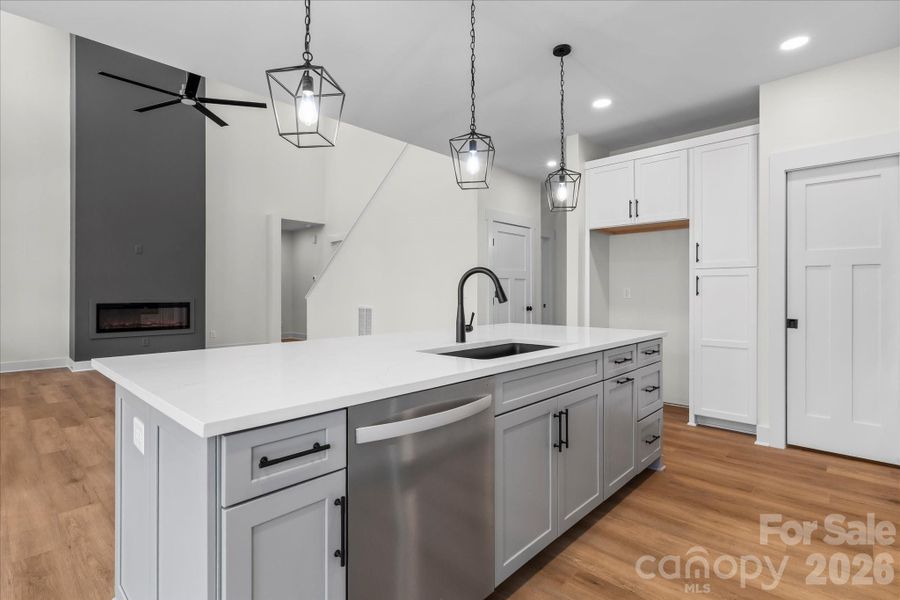 Furnished interior view inside a new home in , Mooresville (Image 10).