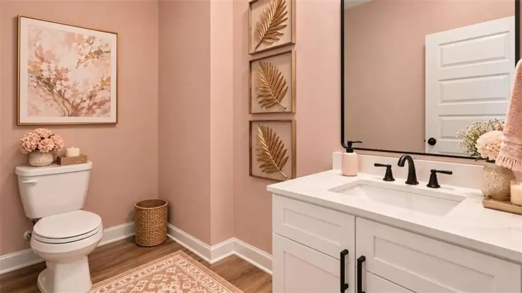 Furnished interior view inside a new home in , Marietta (Image 5). Furnished interior view inside a new home in , Marietta (Image 5).
