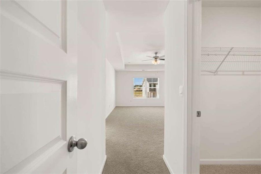 Spacious, unfurnished interior of a new home in Poplar Preserve, Newnan (Image 14).