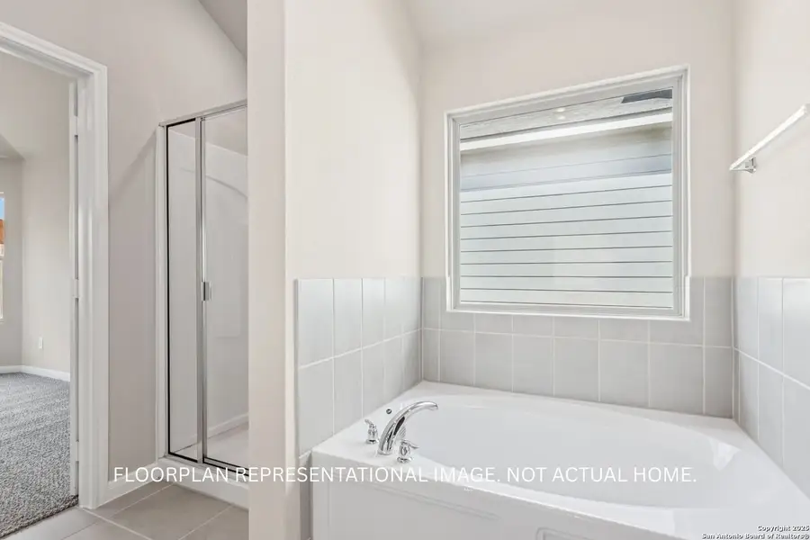 Furnished interior view inside a new home in Greenspoint Heights, Seguin (Image 6).