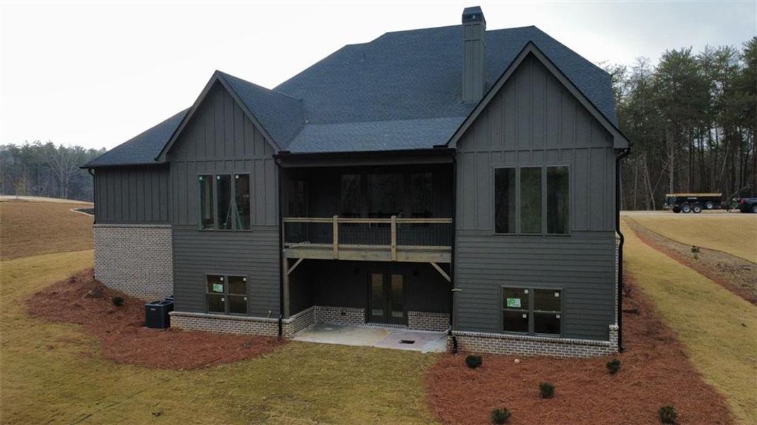 Exterior details and patio area of a home in , Gainesville (Image 4). Exterior details and patio area of a home in , Gainesville (Image 4).