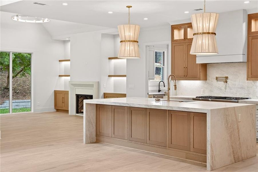 Furnished interior view inside a new home in , Alpharetta (Image 10).