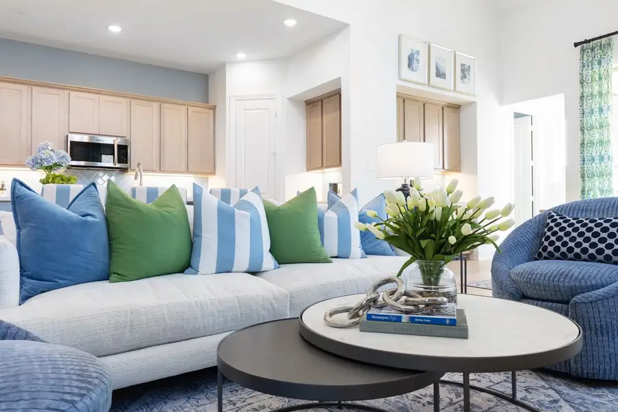 Representative Family Room - some options shown