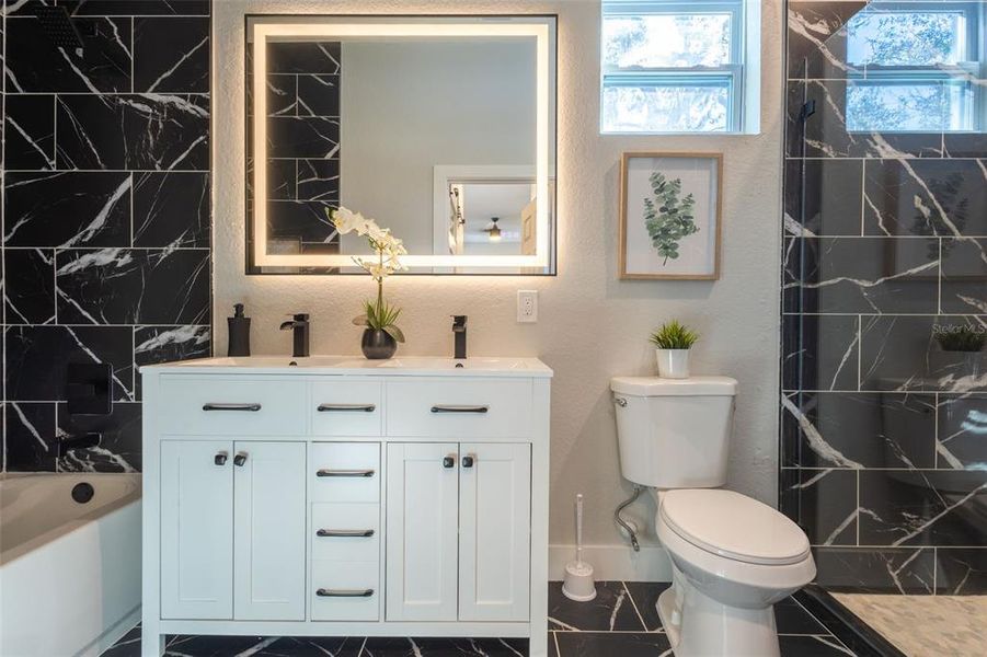 Furnished interior view inside a new home in , New Port Richey (Image 12).