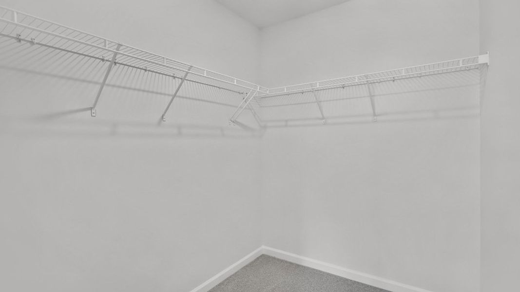 Spacious, unfurnished interior of a new home in The Gables at Edinborough Townes, Gibsonville (Image 16).