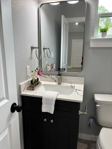 Furnished interior view inside a new home in , Willis (Image 8).