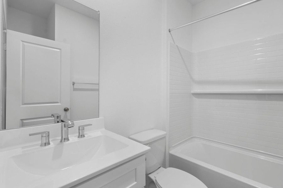 Furnished interior view inside a new home in Mavera, Conroe (Image 5).