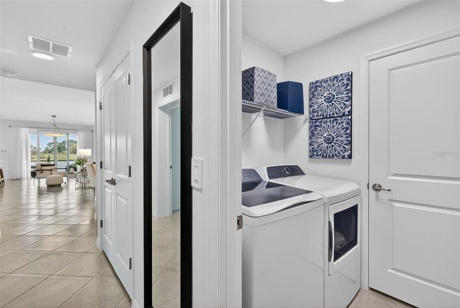 Furnished interior view inside a new home in , Punta Gorda (Image 29).