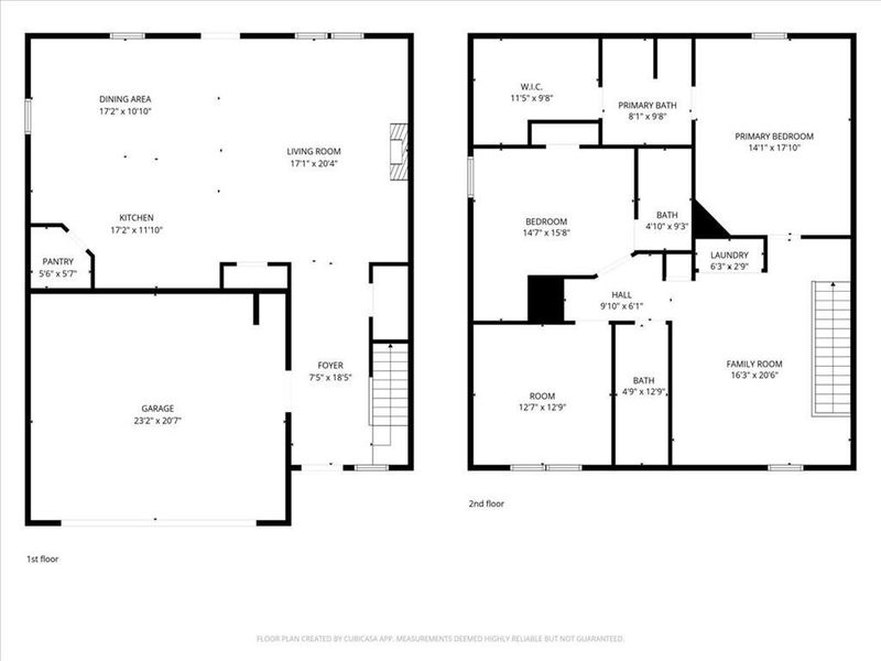 2D floor plan layout of this home in , Carrollton, GA (Image 6).