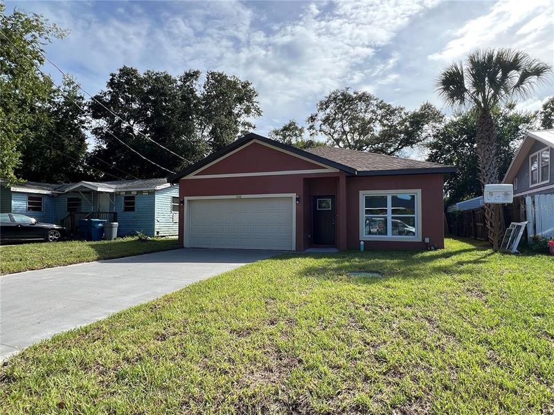 Front exterior of a new home in , Daytona Beach, FL, highlighting curb appeal (Image 2). Front exterior of a new home in , Daytona Beach, FL, highlighting curb appeal (Image 2).