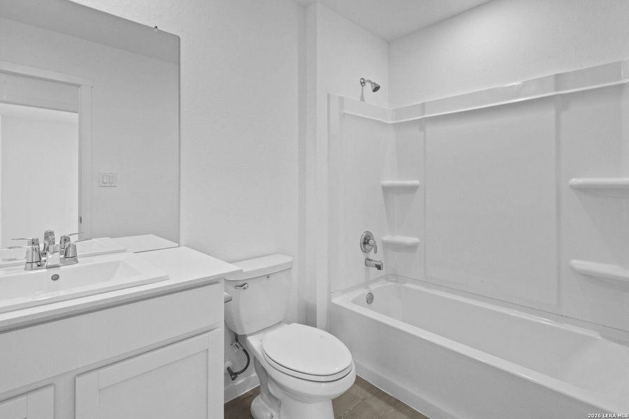 Furnished interior view inside a new home in Spring Grove, St. Hedwig (Image 4).