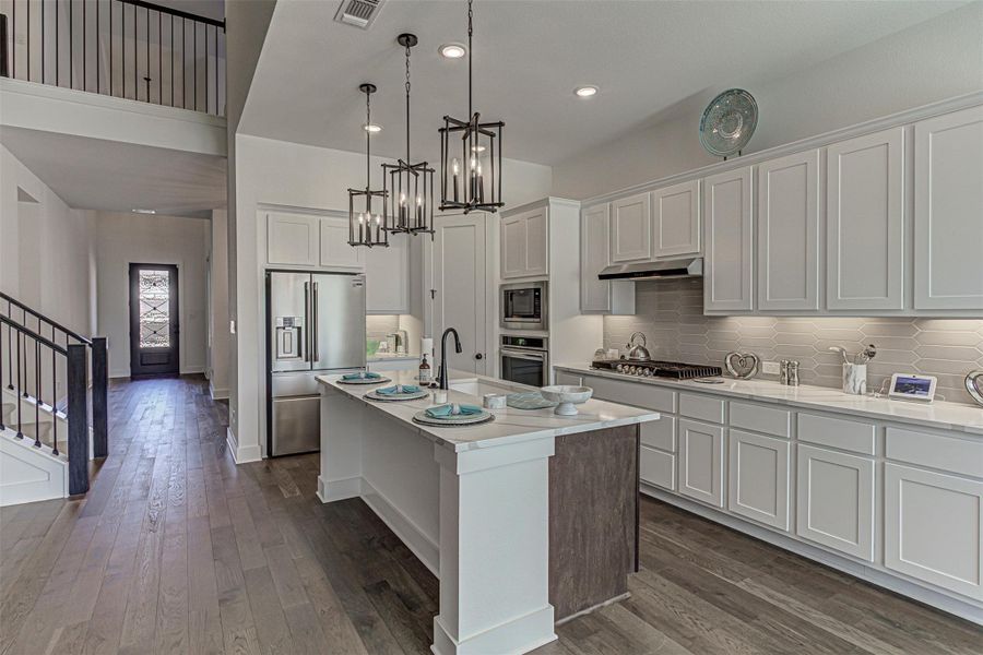 Furnished interior view inside a new home in Flora, Hutto (Image 16).