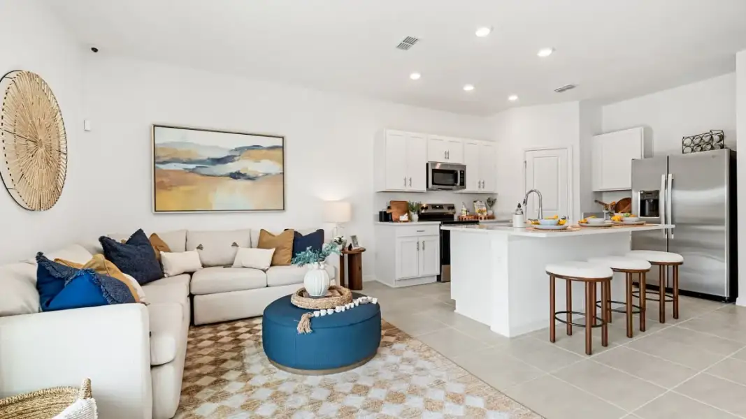 Furnished interior view inside a new home in Skye Ranch Community Group Page, Sarasota (Image 16).