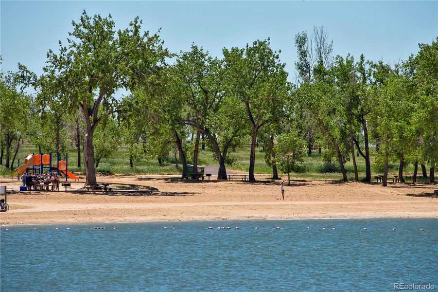 Enjoy Cherry Creek Reservoir nearby