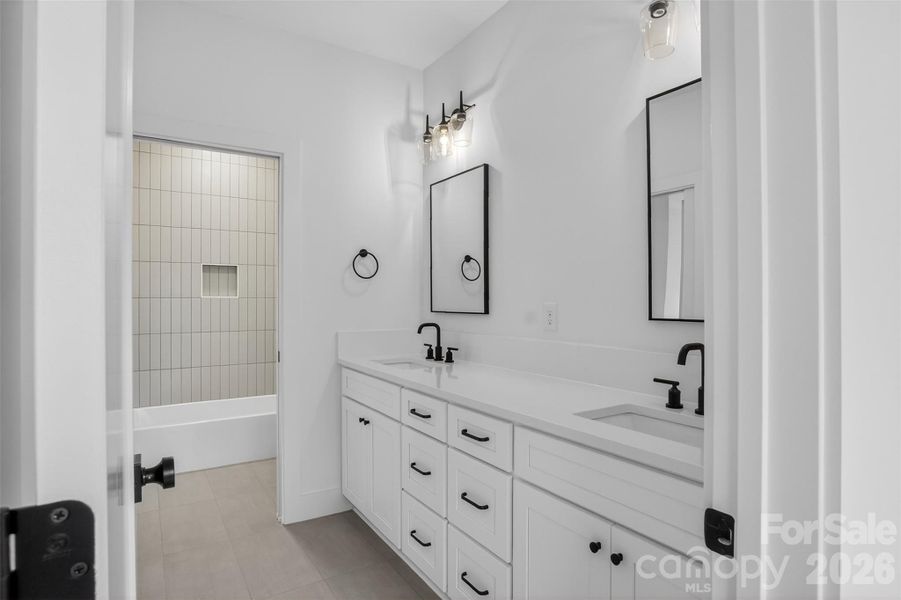 Furnished interior view inside a new home in , Charlotte (Image 13). Furnished interior view inside a new home in , Charlotte (Image 13).