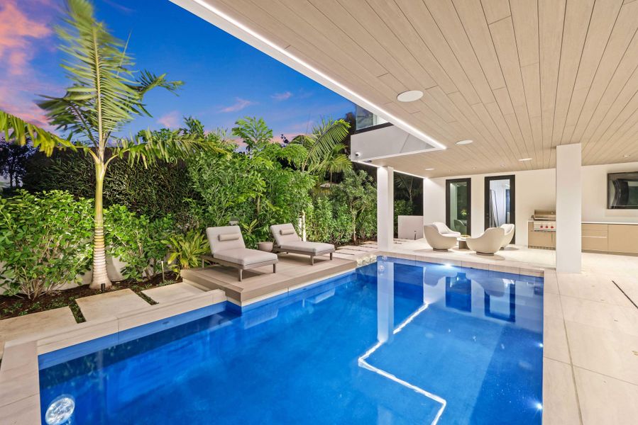 Covered Loggia, Swimming Pool &