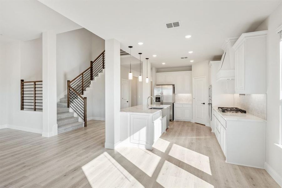 Furnished interior view inside a new home in West Crossing, Anna (Image 7).