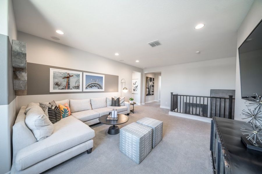 Furnished interior view inside a new home in Allen Ranches, Litchfield Park (Image 30).