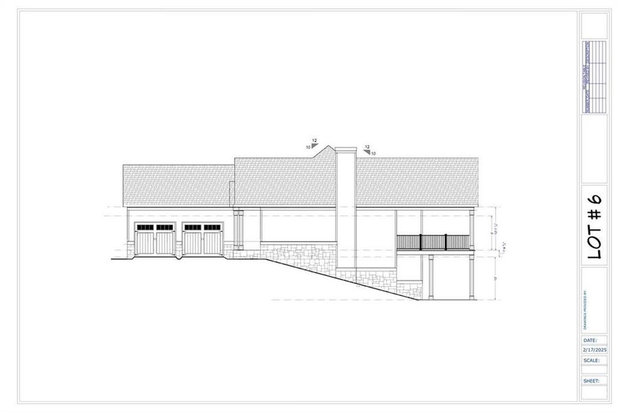 Exterior rendering of this home design in , Dawsonville, GA (Image 6). Exterior rendering of this home design in , Dawsonville, GA (Image 6).