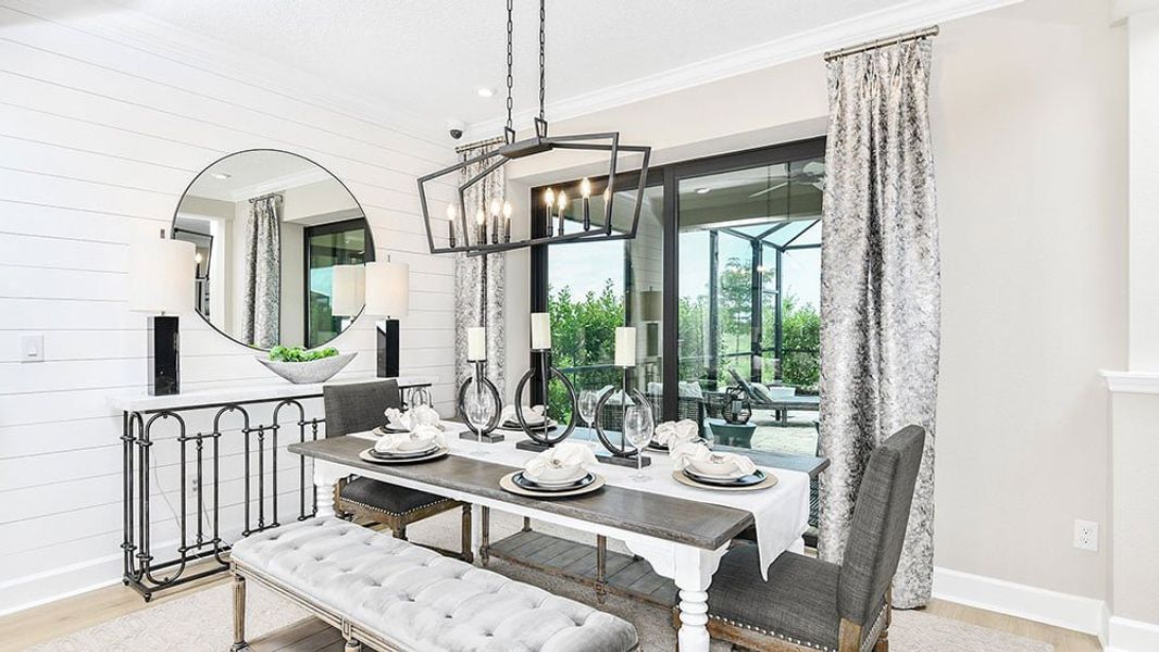 Furnished interior view inside a new home in Lochside, Mount Dora (Image 10).