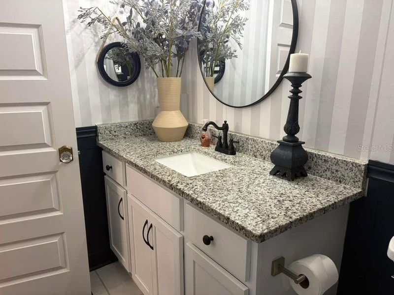 Furnished interior view inside a new home in , Harmony (Image 33).