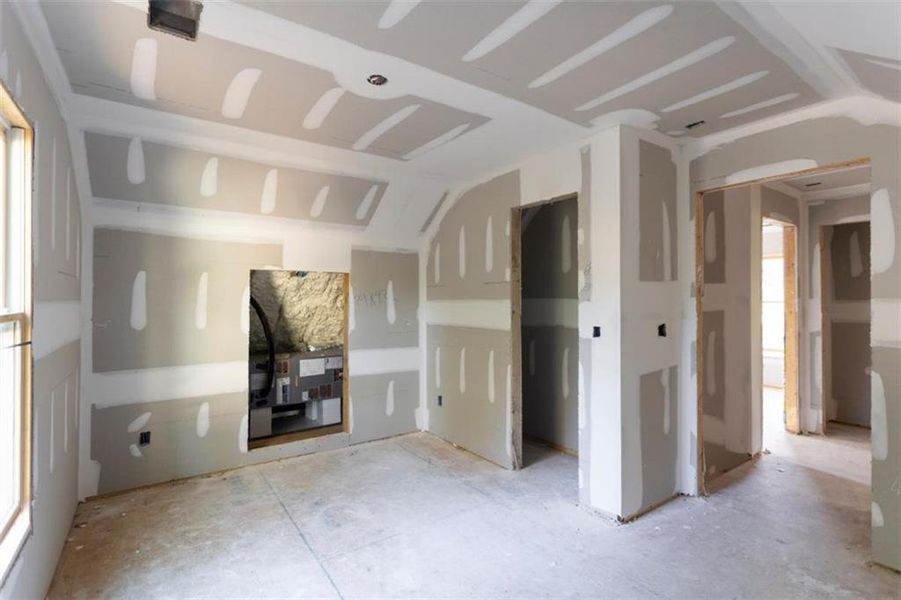In-progress construction of a new home in , Social Circle, GA (Image 13).