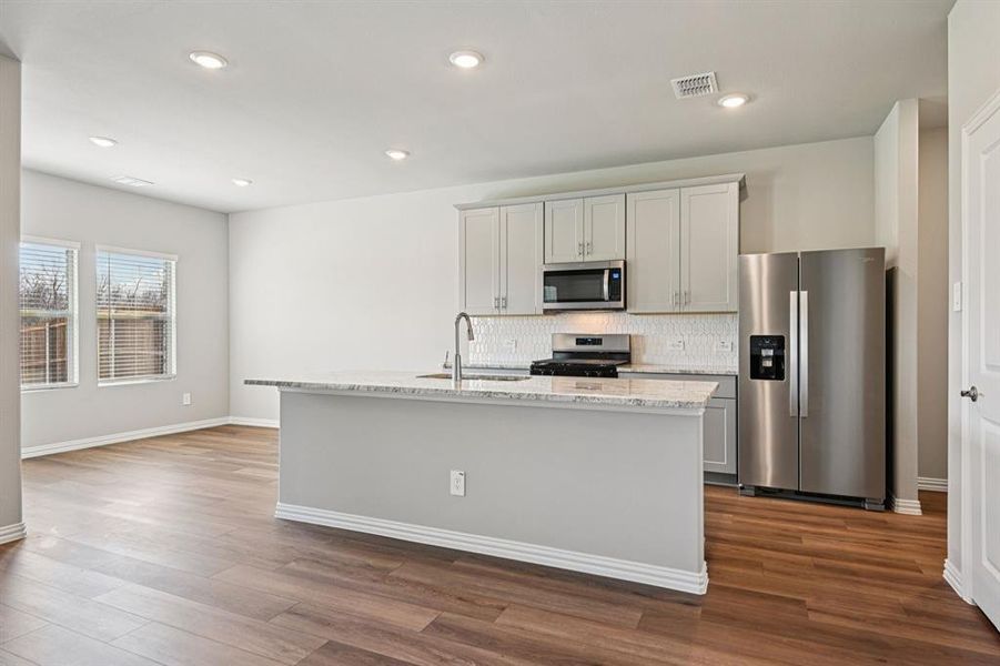 Photo is not of the actual home, but is an inspirational photo of builder’s model home and may depict options, furnishings, and/or decorator features that are not included.