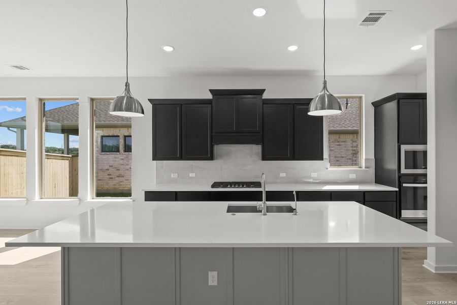 Furnished interior view inside a new home in Buffalo Crossing, Cibolo (Image 16).