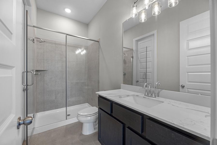 Furnished interior view inside a new home in Kresston, Montgomery (Image 7).