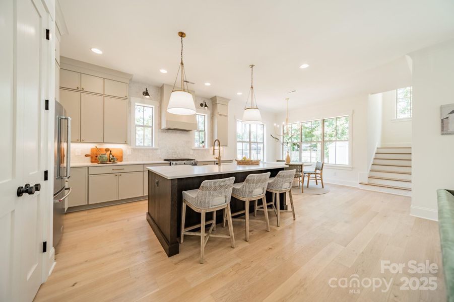 Furnished interior view inside a new home in , Charlotte (Image 5).