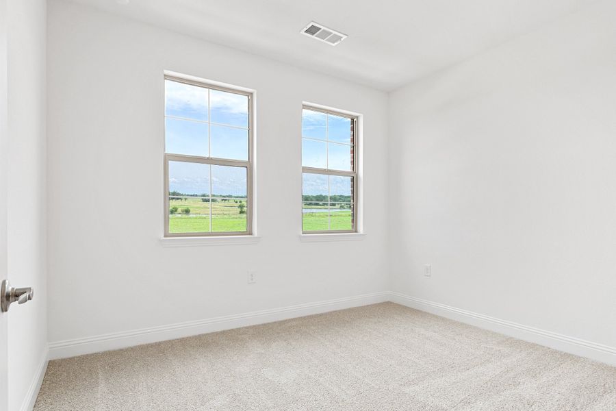 Spacious, unfurnished interior of a new home in The Tribute, The Colony (Image 36). Spacious, unfurnished interior of a new home in The Tribute, The Colony (Image 36).
