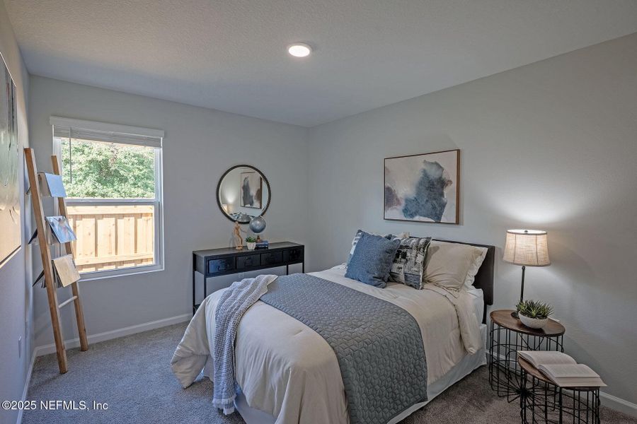 Furnished interior view inside a new home in , Jacksonville (Image 35).