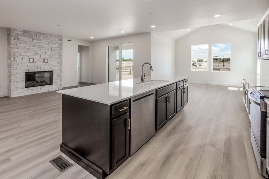 Representative furnished interior of a home built from the Morrison by Hartford Homes in Prairie Song, Windsor (Image 17).