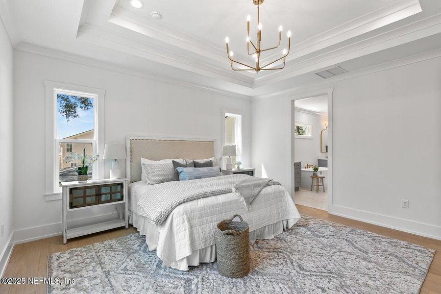 Furnished interior view inside a new home in , Neptune Beach (Image 16).