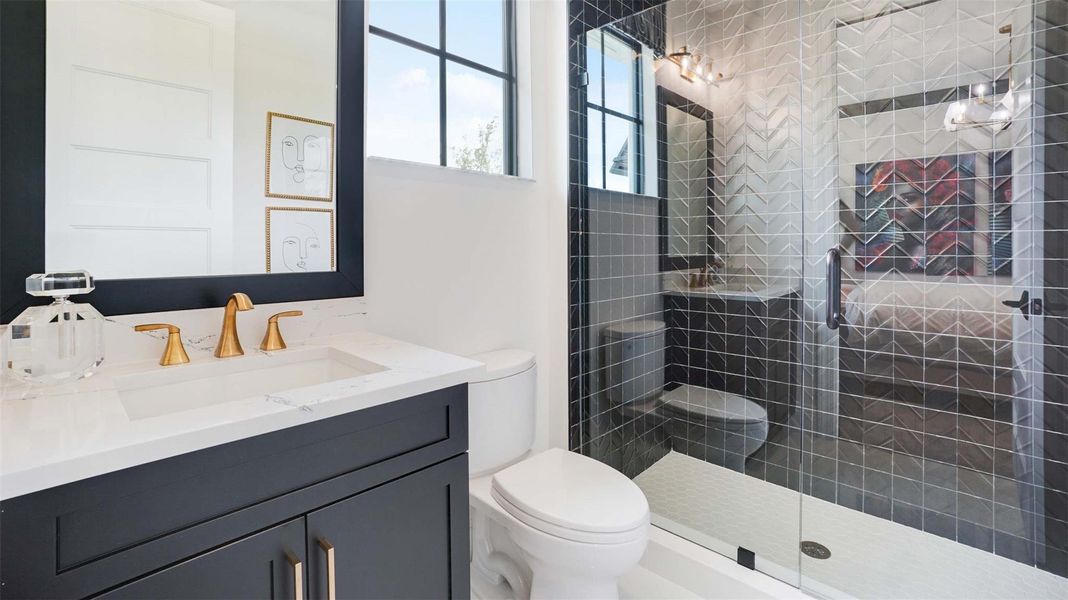 Furnished interior view inside a new home in Artistry Palm Beach, Palm Beach (Image 25).