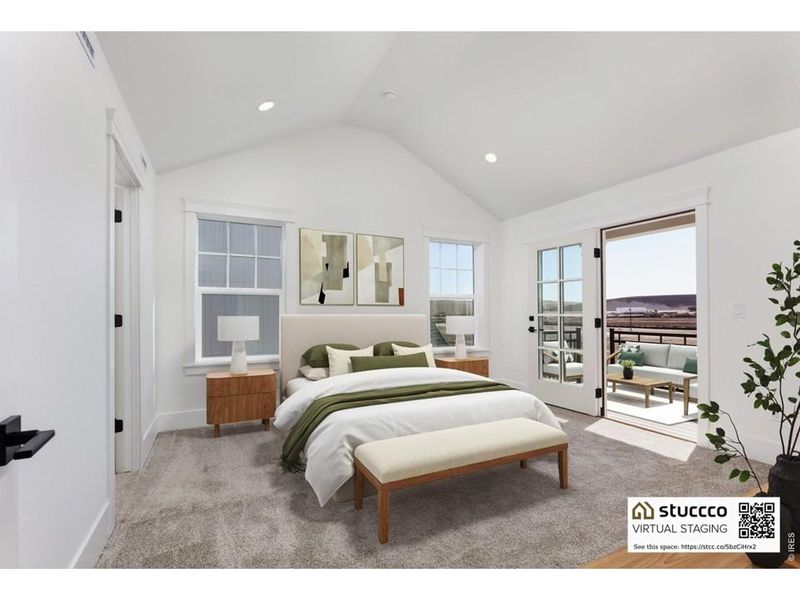 Furnished interior view inside a new home in Westerly, Erie (Image 4).