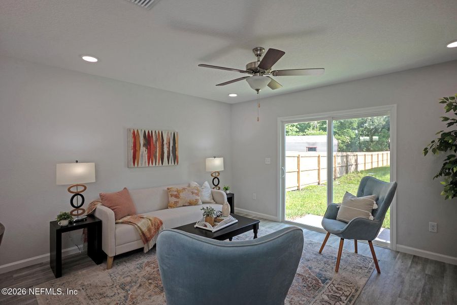Furnished interior view inside a new home in , Jacksonville (Image 4).