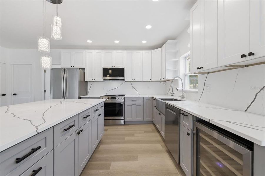 Furnished interior view inside a new home in , St. Petersburg (Image 6).
