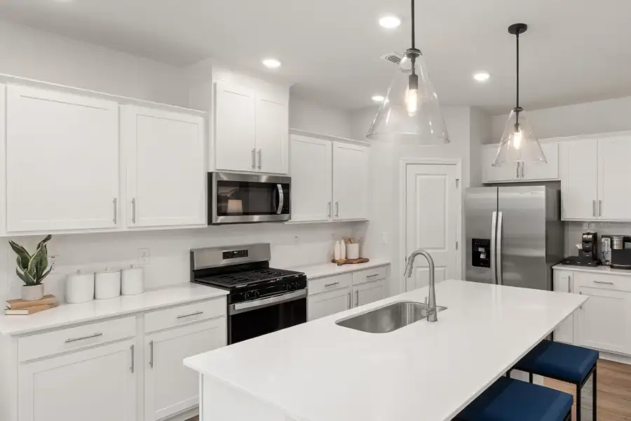 Furnished interior view inside a new home in Cambria, Garner (Image 15).