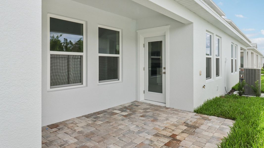 Representative exterior photo of a completed home built from the Carmel - Interior by DRB Homes in Cyrene at Harmony, St. Cloud, FL (Image 21). Representative exterior photo of a completed home built from the Carmel - Interior by DRB Homes in Cyrene at Harmony, St. Cloud, FL (Image 21).