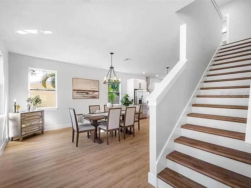 Furnished interior view inside a new home in , St. Petersburg (Image 4).