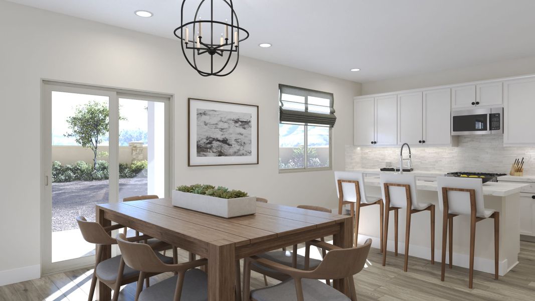 Dining Room | Antelope | Bentridge – Canyon Series | New Homes in Buckeye, AZ | Landsea Homes