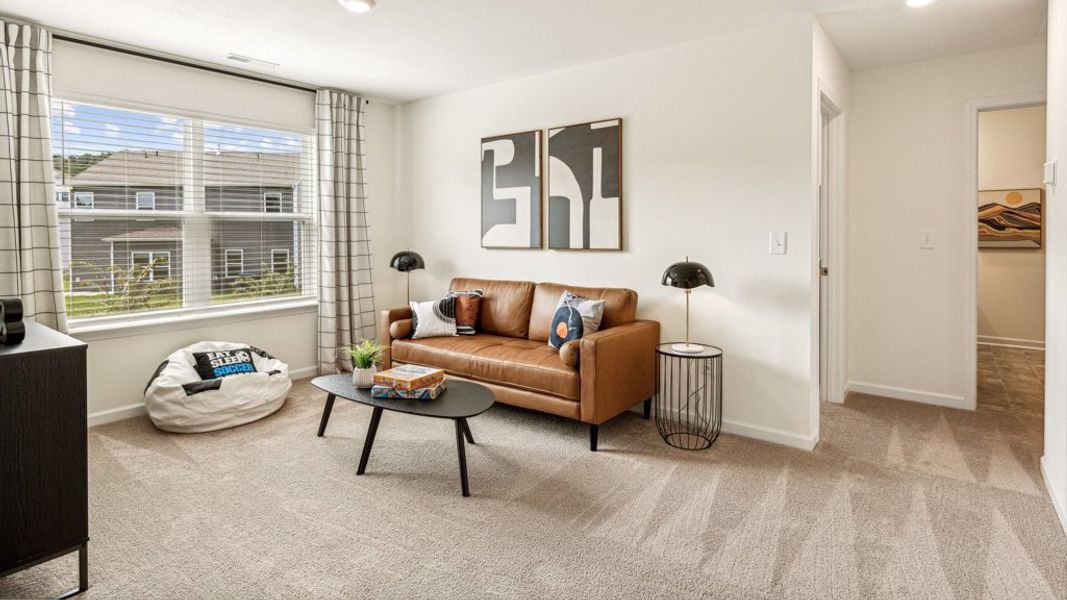 Furnished interior view inside a new home in Millstone Village, Morristown (Image 21).