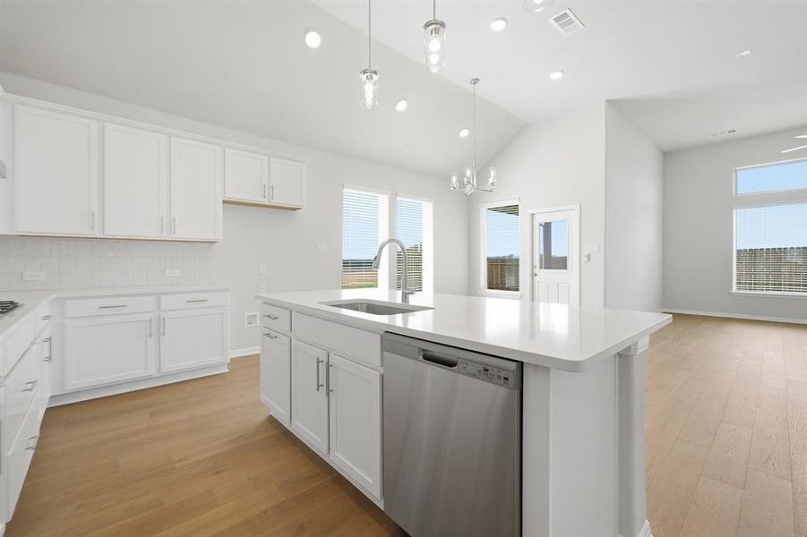 Furnished interior view inside a new home in Westridge, McKinney (Image 6).