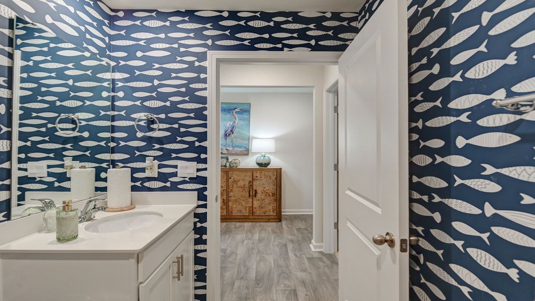 Furnished interior view inside a new home in Gates Village, Lugoff (Image 29).