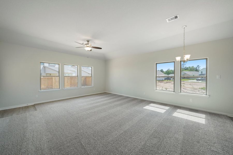 Garner Floorplan - Family/Dining