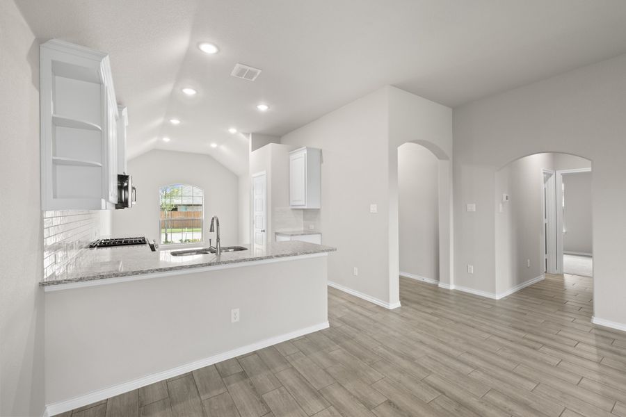 Furnished interior view inside a new home in Chisholm Hills, Cleburne (Image 7).