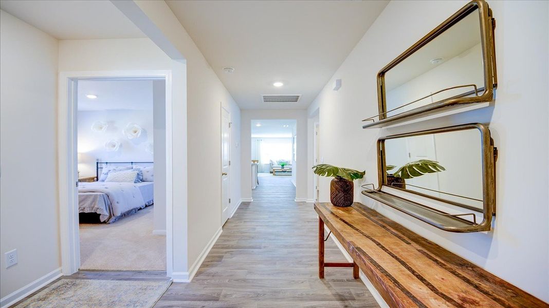 Furnished interior view inside a new home in Bynum Farms, Farmville (Image 5).
